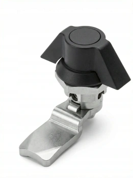 Zamek przemysłowy z uchwytem motylkowym poliamid