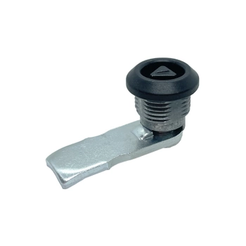 Zamek przemysłowy mini ćwierćobotowy trójkąt 7mm lakier