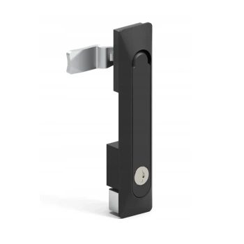 Klamka uchylna jednopunktowa 35x160mm klucz euro lakier