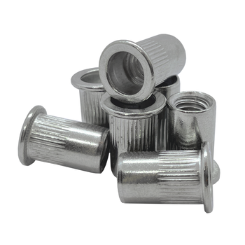 Nitonakrętka nierdzewna walcowa M12 płaski łeb 1000 sztuk INOX