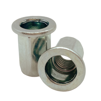 Nitonakrętka nierdzewna 6-kątna M10 płaski łeb 50 sztuk INOX