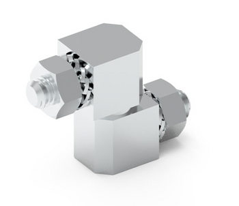 Zawias boczny stal ocynkowana 12x25,5x13 mm, 2-śruby M6x10, kąt 180°, podnoszony