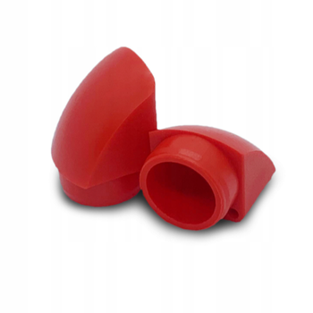 Zaślepka do uchwytów 120mm x2 sztuki czerwona
