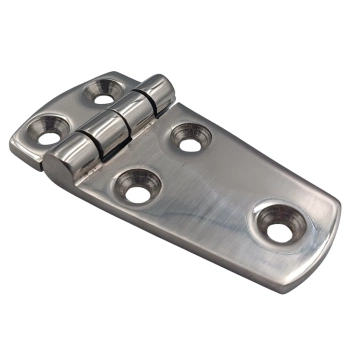 Zawias skrzydełkowy nierdzewny A=75 B=35, 5-otworowy, INOX