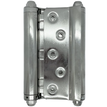 Zawias sprężynowy wahadłowy barowy 184x150mm chrom, zawias kowbojski, saloon