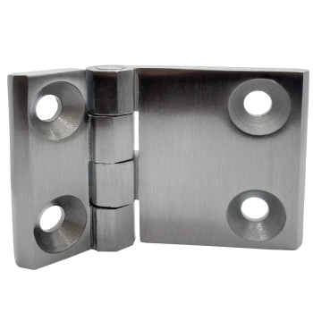 Zawias skrzydełkowy nierdzewny A=90 B=60, 4-otworowy, INOX