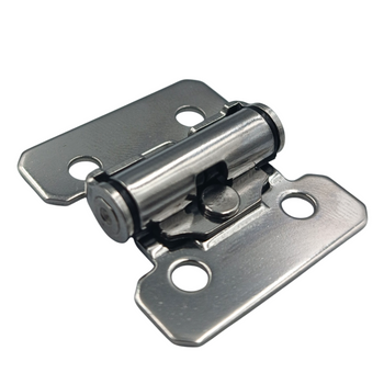 Zawias skrzydełkowy nierdzewny zatrzymujący się, A=50 B=48, 4-otworowy, INOX