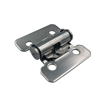 Zawias skrzydełkowy nierdzewny zatrzymujący się, A=32 B=36, 4-otworowy, INOX