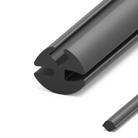 Uszczelka do szyb EPDM 14,3x12,4mm METR BIEŻĄCY