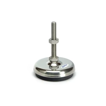 Stopka poziomująca stała Ø60 mm, M12x100, nierdzewna INOX, do maszyn, maks. obciążenie 300 kg