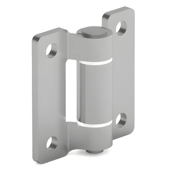 Zawias skrzydełkowy metalowy A=60 B=60, ocynkowany, 4-otworowy, stal