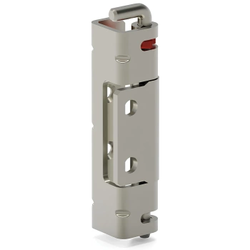 Zawias wewnętrzny nierdzewny 28,5x107 mm, zagięcie drzwi 25 mm, otwory ⌀7 mm, INOX