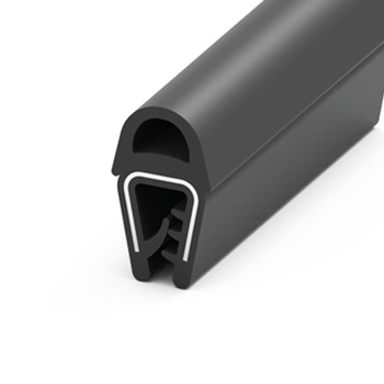 Uszczelka EPDM+PVC 1,5-2,5mm '804' górna METR BIEŻĄCY