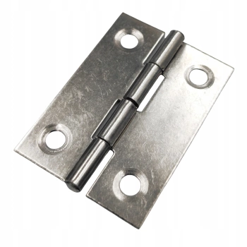 Zawias skrzydełkowy nierdzewny A=32 B=44, 4-otworowy, INOX