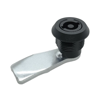 Zamek przemysłowy dwuskrzydłowy 5mm poliamid ćwierćobrotowy